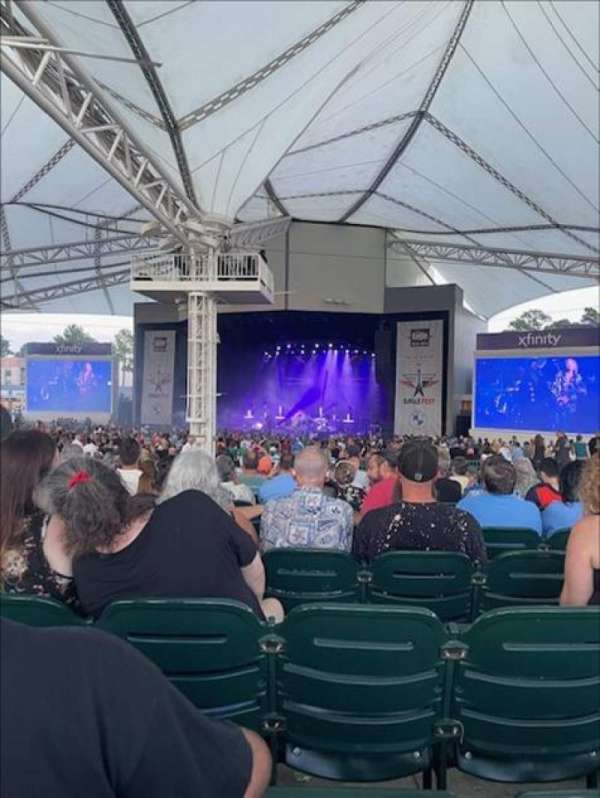 Cynthia Woods Mitchell Pavilion, section: 109, row: M, seat: 10-11