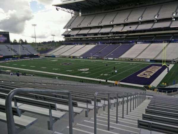 Husky Stadium, section: 124, row: 41, seat: 25