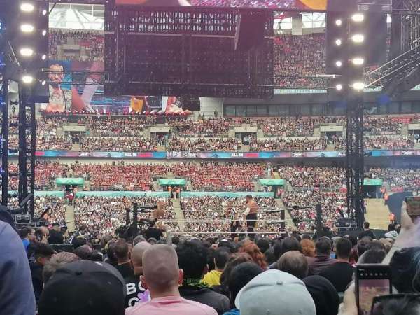Wembley Stadium, section: S, row: J, seat: 22