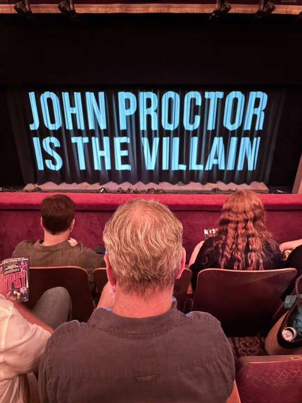 Booth Theatre, section: Mezzanine C, row: C, seat: 108
