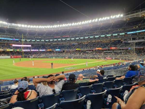 Yankee Stadium, section: 127b, row: 8, seat: 13