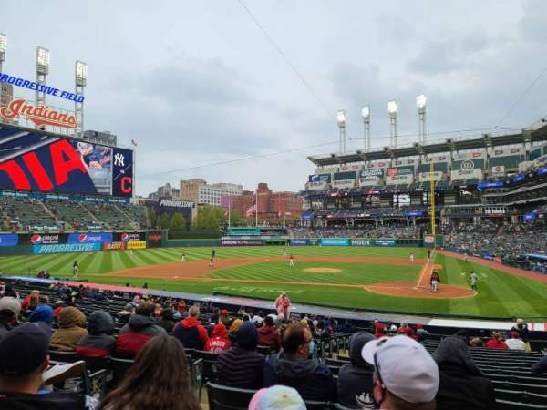 Progressive Field, section: 157, row: Bb, seat: 11