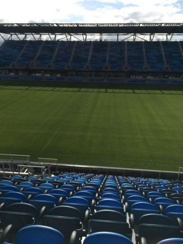 PayPal Park, section: 107, row: 15, seat: 8