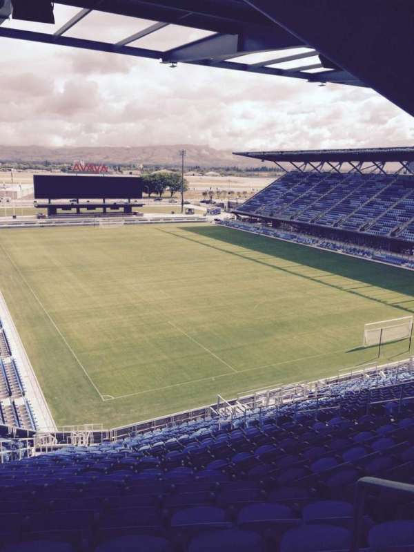 PayPal Park, section: 114, row: 29, seat: 31