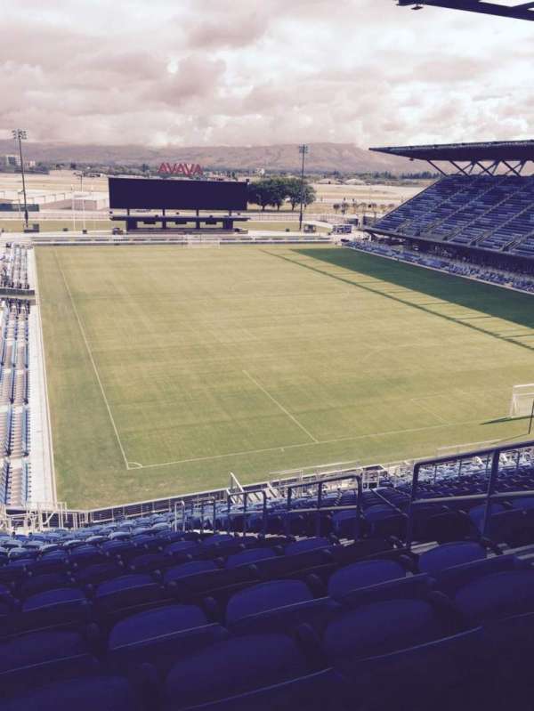 PayPal Park, section: 114, row: 27, seat: 20