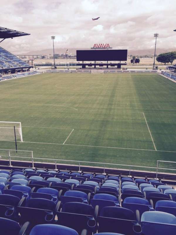 PayPal Park, section: 119, row: 12, seat: 6