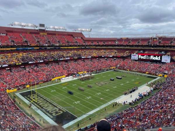 Northwest Stadium, section: 434, row: 3, seat: 14