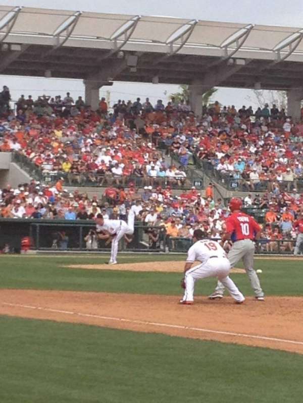 Ed Smith Stadium, section: 103, row: 5, seat: 1