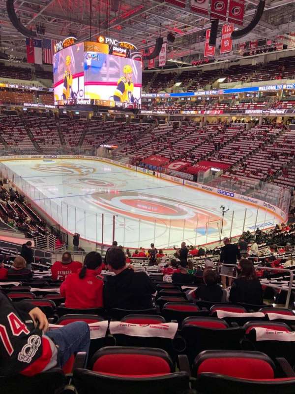 Lenovo Center, section: 114, row: XX, seat: 4