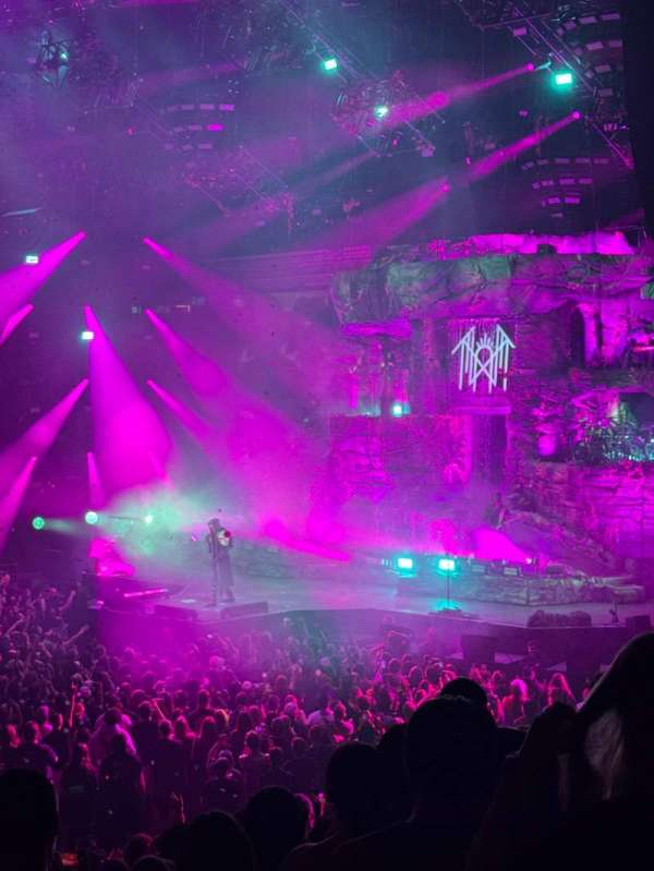 Ball Arena, section: 102, row: 16, seat: 1