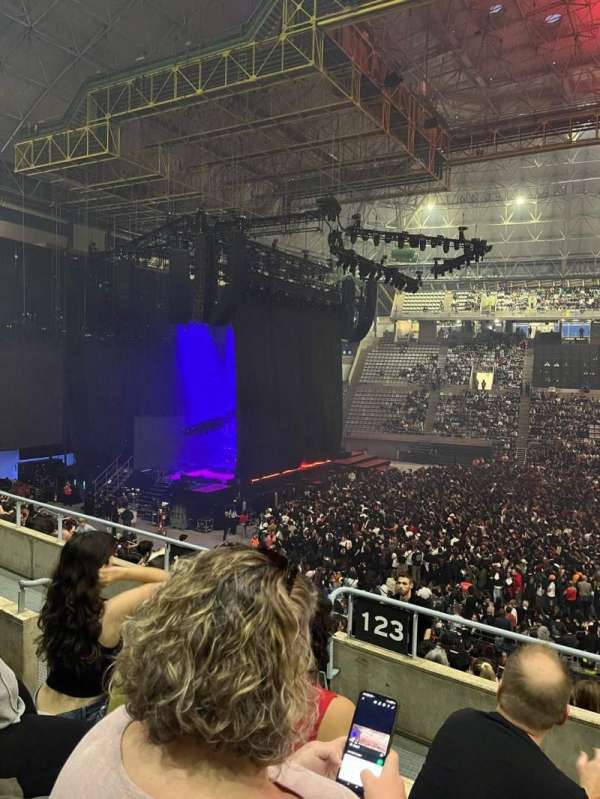 Palau Sant Jordi, section: 223, row: 21, seat: 10