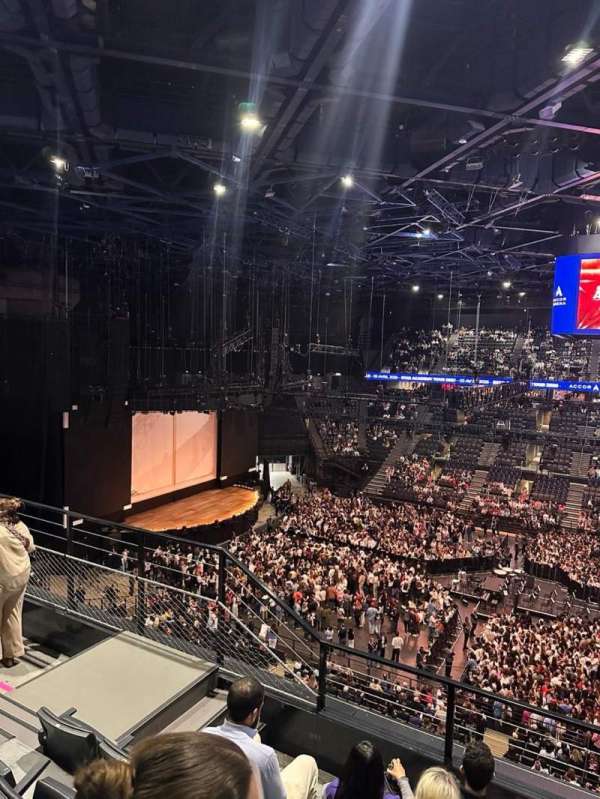 Accor Arena, section: Balcon O, row: 85, seat: 30