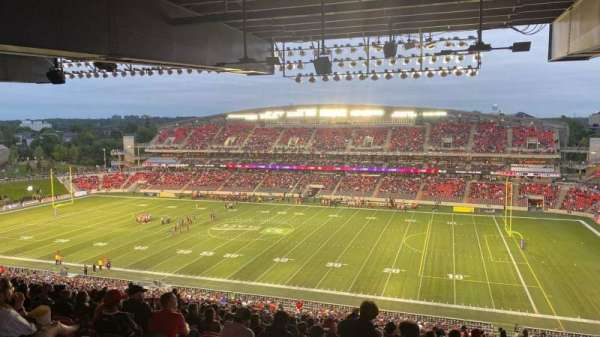 TD Place Stadium, section: CC, row: 23, seat: 11