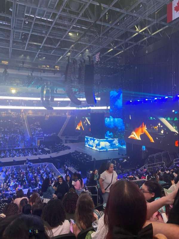 UBS Arena, section: 103, row: 22, seat: 18