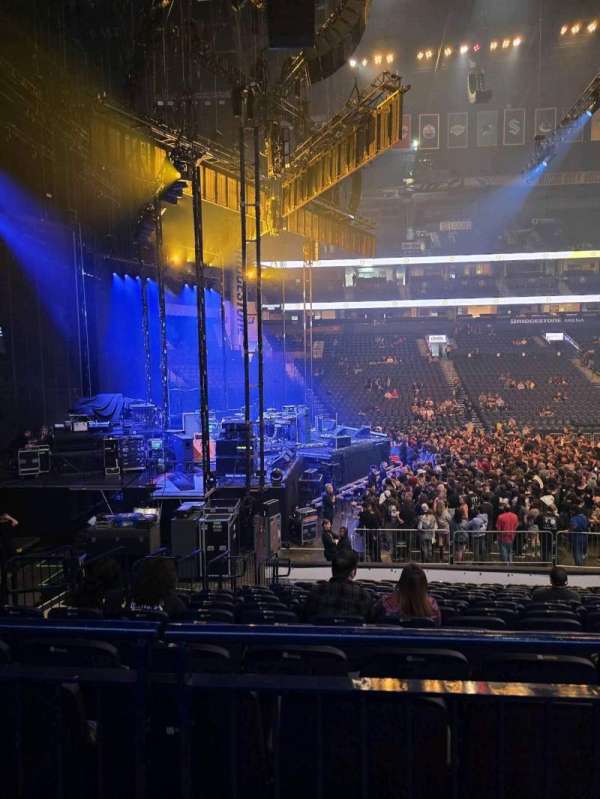 Bridgestone Arena, section: 114, row: B, seat: 17