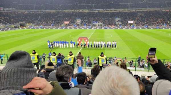 San Siro, section: P, row: 9, seat: 15