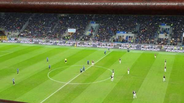 San Siro, section: 228, row: 1, seat: 21