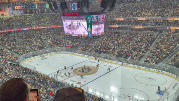 T-Mobile Arena, section: 209, row: G, seat: 7