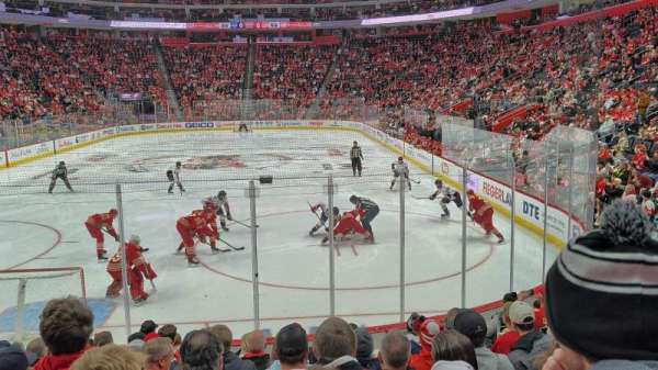 Little Caesars Arena, section: 102, row: 10, seat: 6