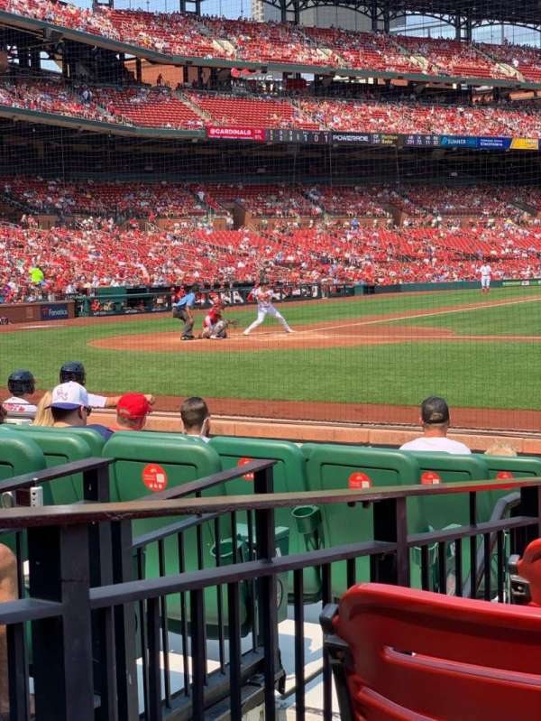 Busch Stadium, section: 145D, row: E, seat: 3