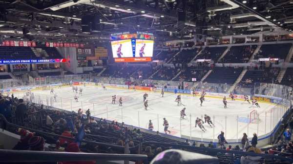 Blue Cross Arena, section: 211, row: E, seat: 11