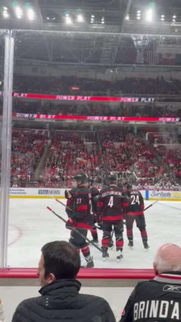 Lenovo Center, section: 121, row: C, seat: 5