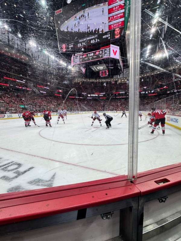 Prudential Center, section: 15, row: GL1, seat: 14