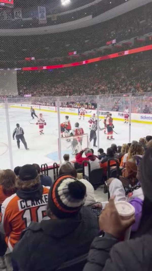 Xfinity Mobile Arena, section: 118, row: 9, seat: 10