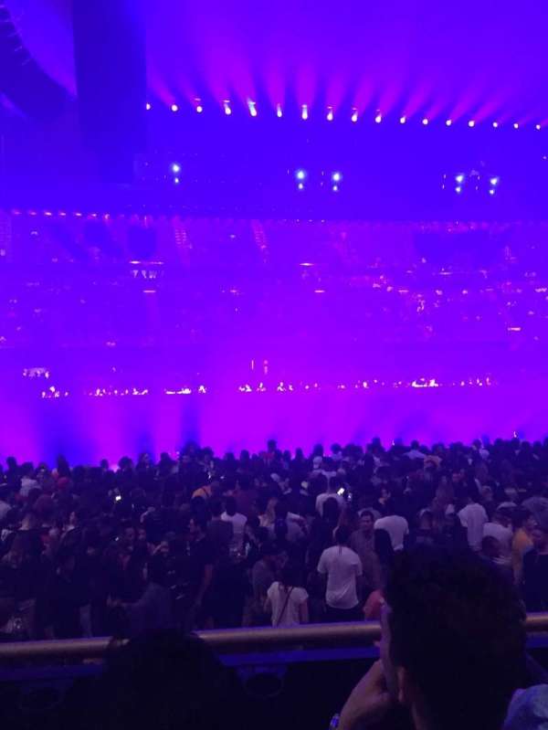 Kia Forum, section: 108, row: 2, seat: 9