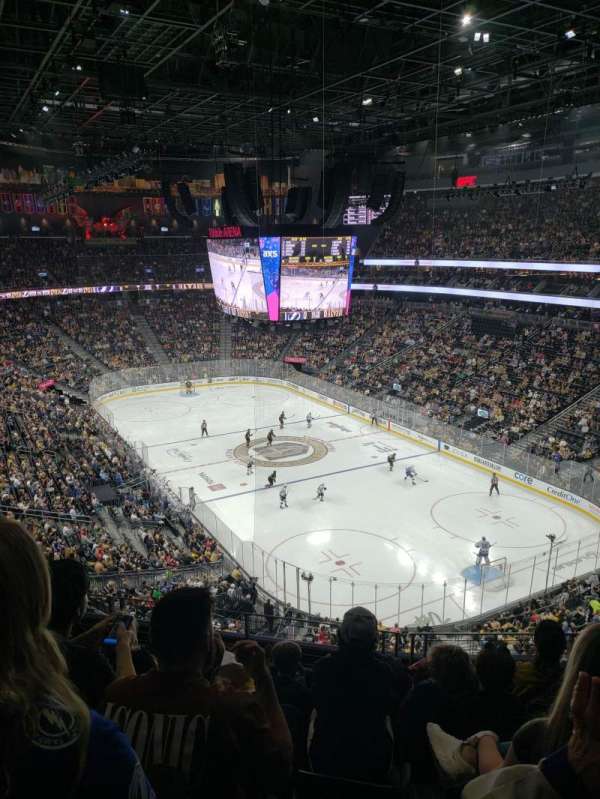 T-Mobile Arena, section: 211, row: E, seat: 8