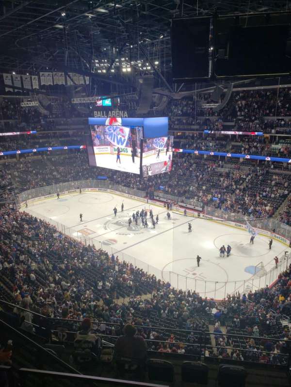 Ball Arena, section: 132, row: 8, seat: 11