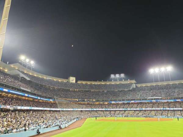 Dodger Stadium, section: 302PR, row: G, seat: 11