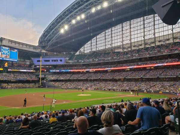 American Family Field, section: 126, row: 20, seat: 17