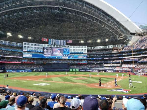 Rogers Centre, section: 25, row: 7, seat: 4