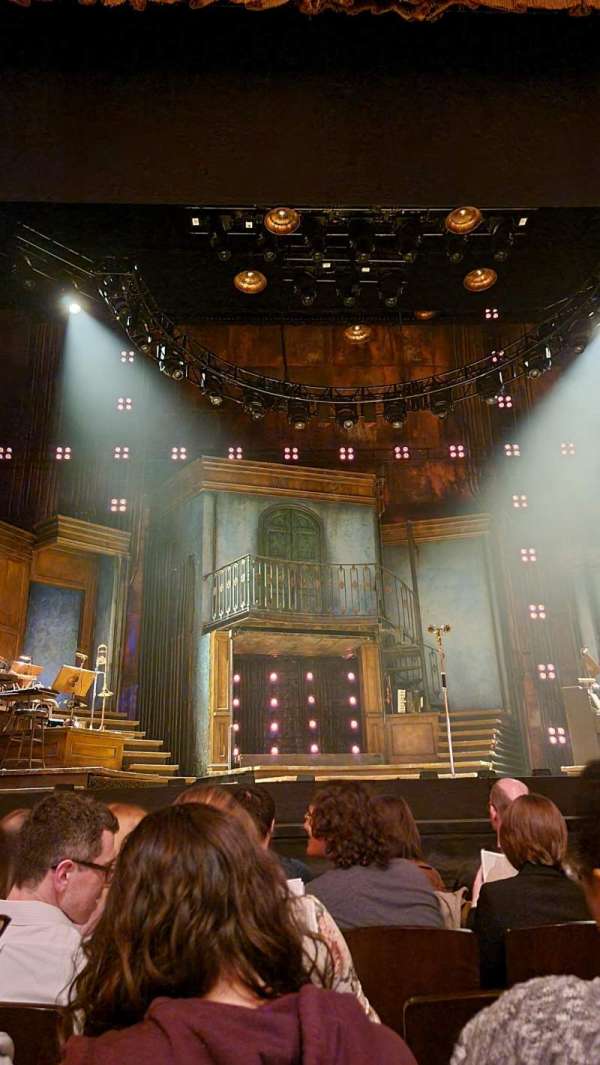 Academy of Music, section: Parquet Center, row: AA, seat: 112