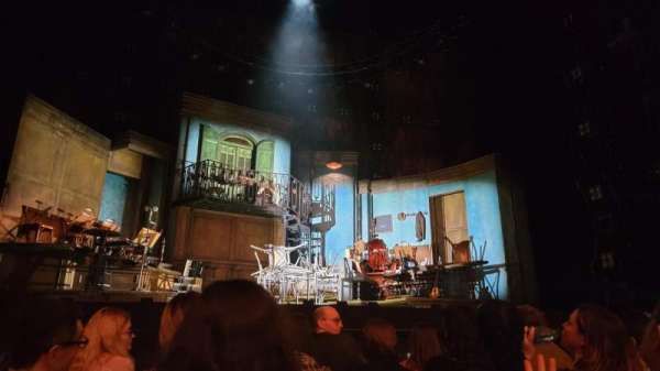 Academy of Music, section: Parquet Center, row: AA, seat: 111