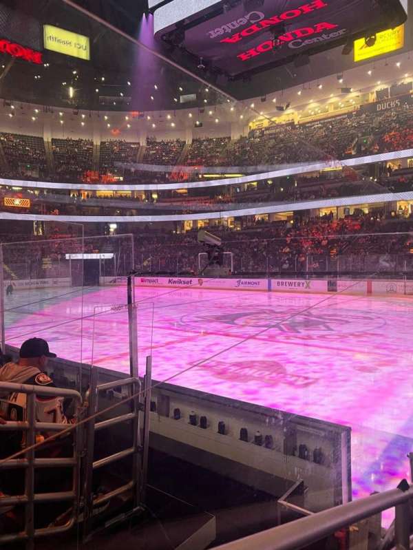 Honda Center, section: 207, row: E, seat: 7
