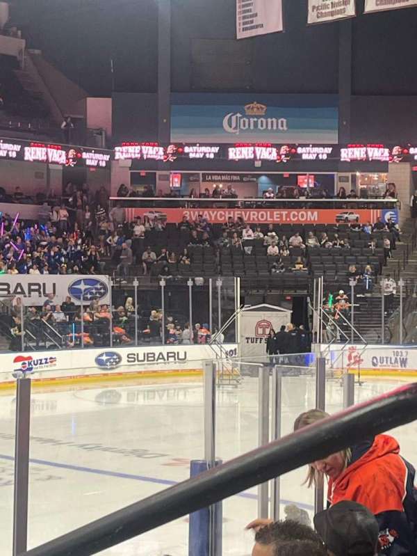 Dignity Health Arena, section: 105, row: G, seat: 1