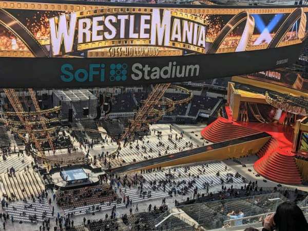 SoFi Stadium, section: 538, row: 15, seat: 17
