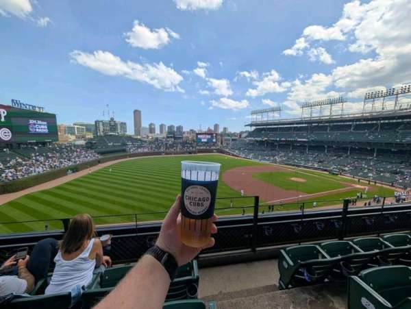 Wrigley Field, section: 306L, row: 3, seat: 24