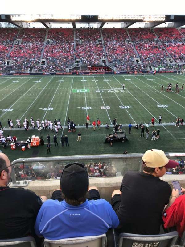 TD Place Stadium, section: SS, row: 3, seat: 26