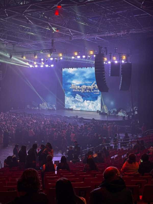 Zénith Paris, section: Q, row: 27, seat: 245