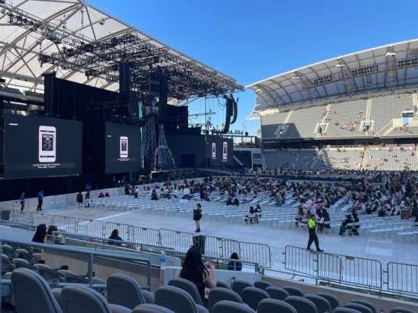 BMO Stadium, section: Field Club E, row: H, seat: 2
