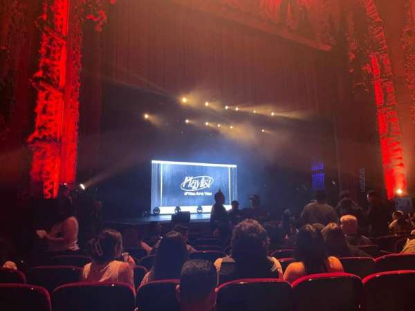 The United theater on Broadway, section: Orchestra Left, row: L, seat: 37