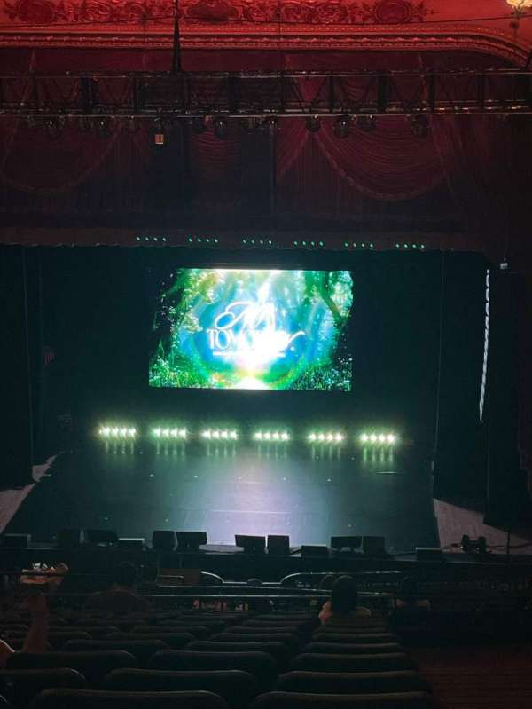 Orpheum Theatre, Los Angeles, section: Balcony C, row: R, seat: 201
