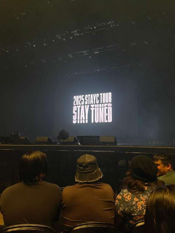 YouTube Theater, section: Floor C, row: 4, seat: 3