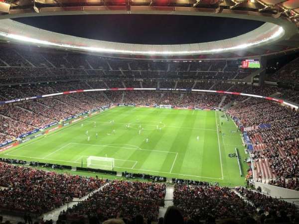Estadio Metropolitano, Madrid, section: 416