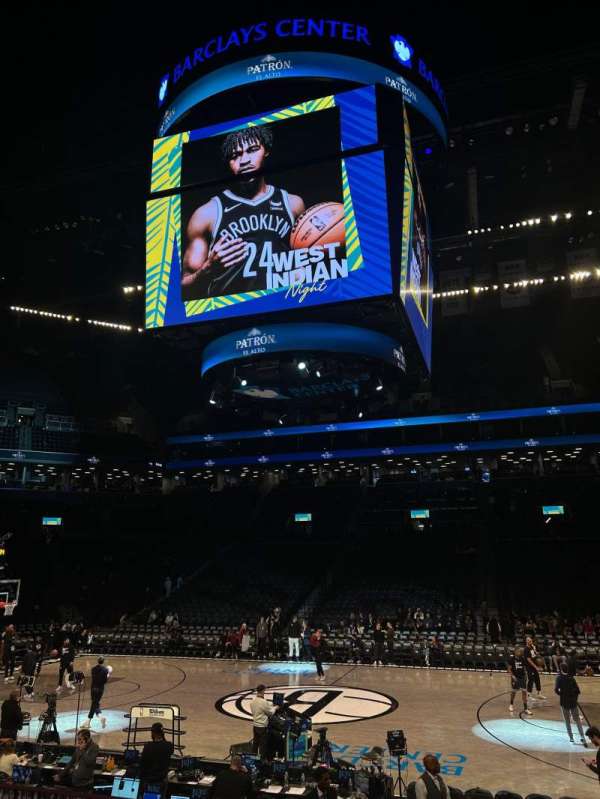 Barclays Center, section: 7, row: 10, seat: 8