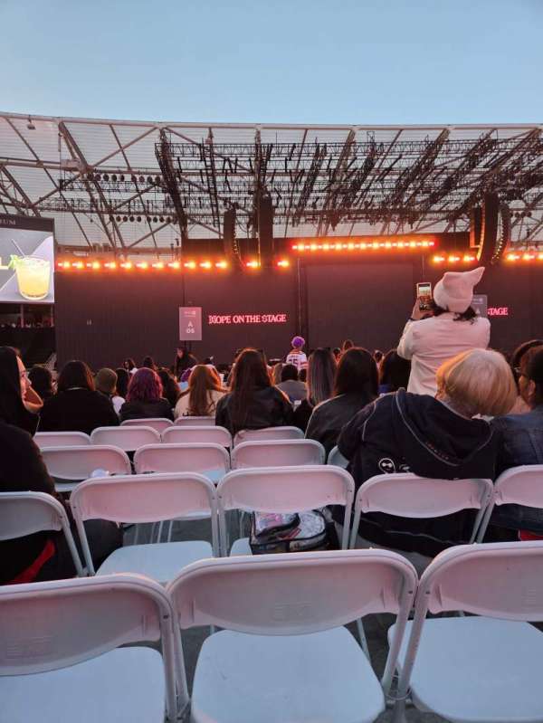 BMO Stadium, section: Floor B4, row: 12, seat: 11