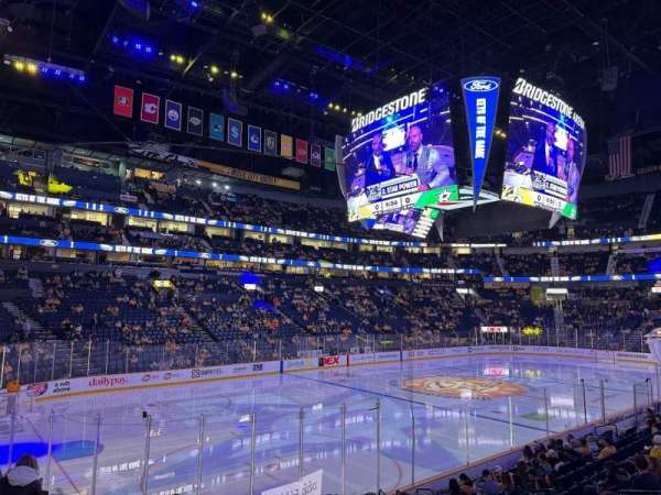 Bridgestone Arena, section: 113, row: C, seat: 12